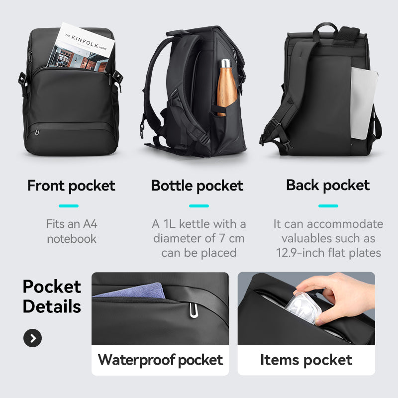 Mark Ryden Laptop Backpacks Large Capacity Outdoor Travel Backpack Computer Mother and Child Bag Luxury Backpack