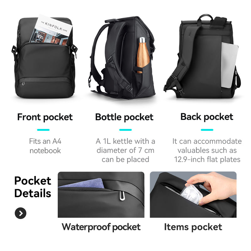 Mark Ryden Laptop Backpacks Large Capacity Outdoor Travel Backpack Computer Mother and Child Bag Luxury Backpack