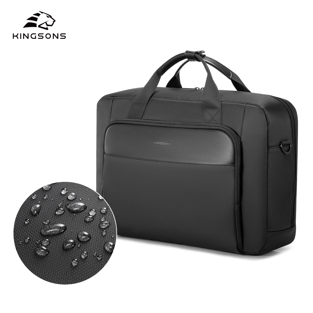 Kingsons Water Repellent Handbag Stylish Briefcase Notebook Bags Business Laptop Bag Unisex Portable Laptop Bag