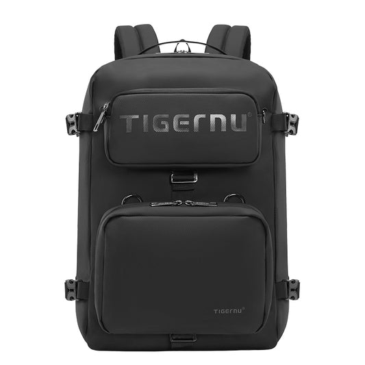 Tigernu Multi Functional Expansion Compartment, USB Waterproof and Breathable Honeycomb Back Panel, Nylon 3-in-1 Detachable Travel Bag