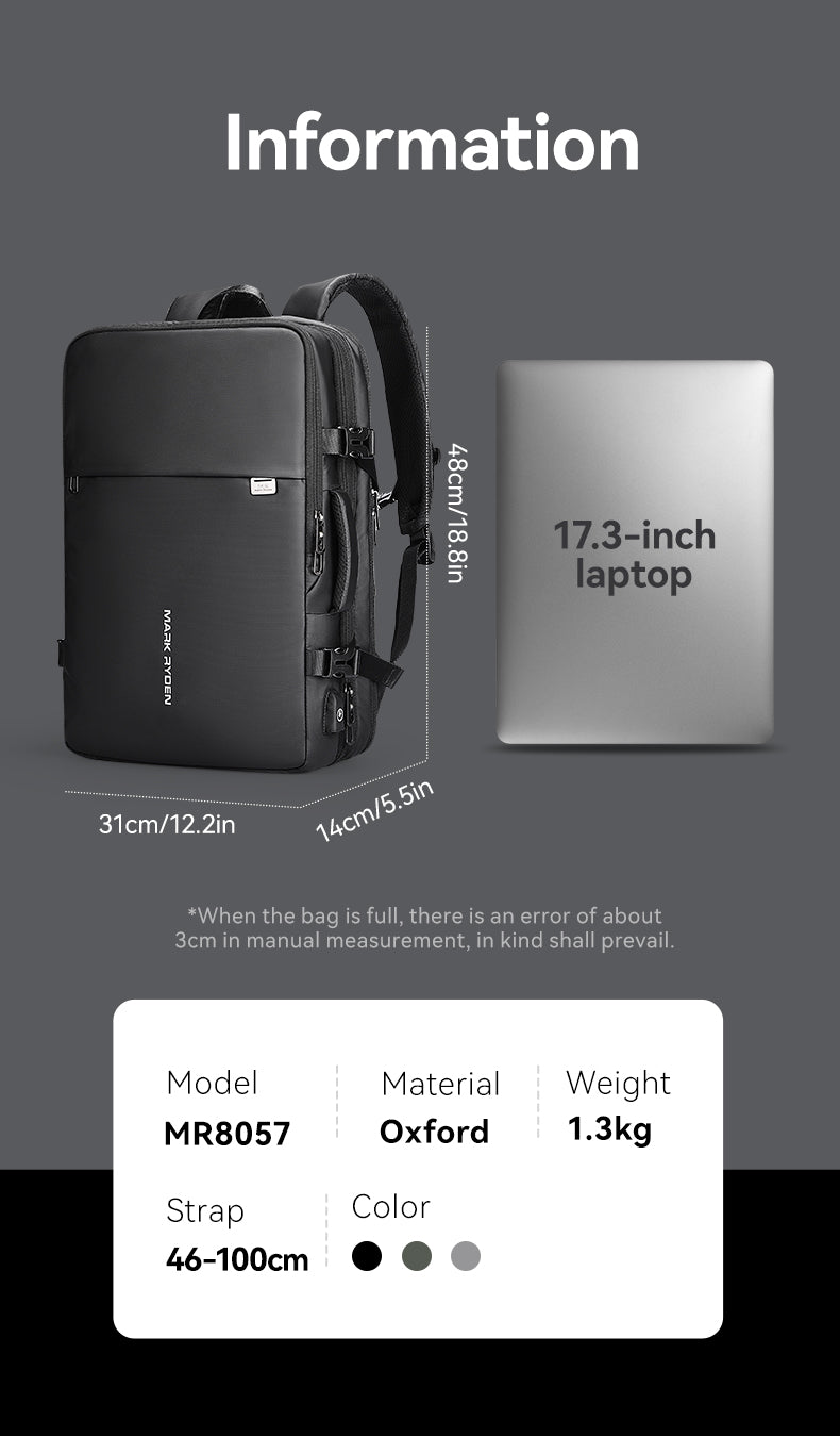 Mark Ryden Factory Hot Sale Laptop Bag Business Trip Travel Bag Can Be Customized Outdoor Multifunctional Shoulder Bag