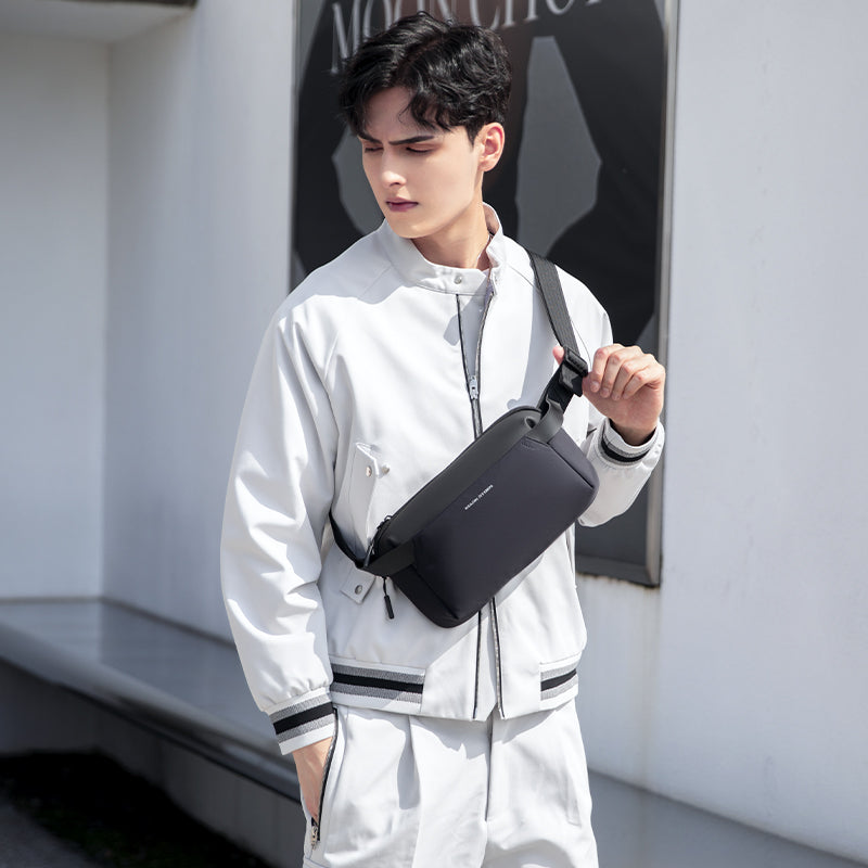 Mark Ryden Wholesale Customised Crossbody Bags Sport Riding Small Backpack Casual Fashion Chest Bag Men's Shoulder Bag