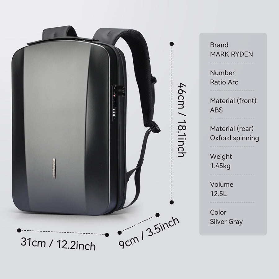 Mark Ryden Factory Hot Multi-layer Space Computer Backpack Men's Anti-theft Pocket Bag Waterproof Laptop Bag