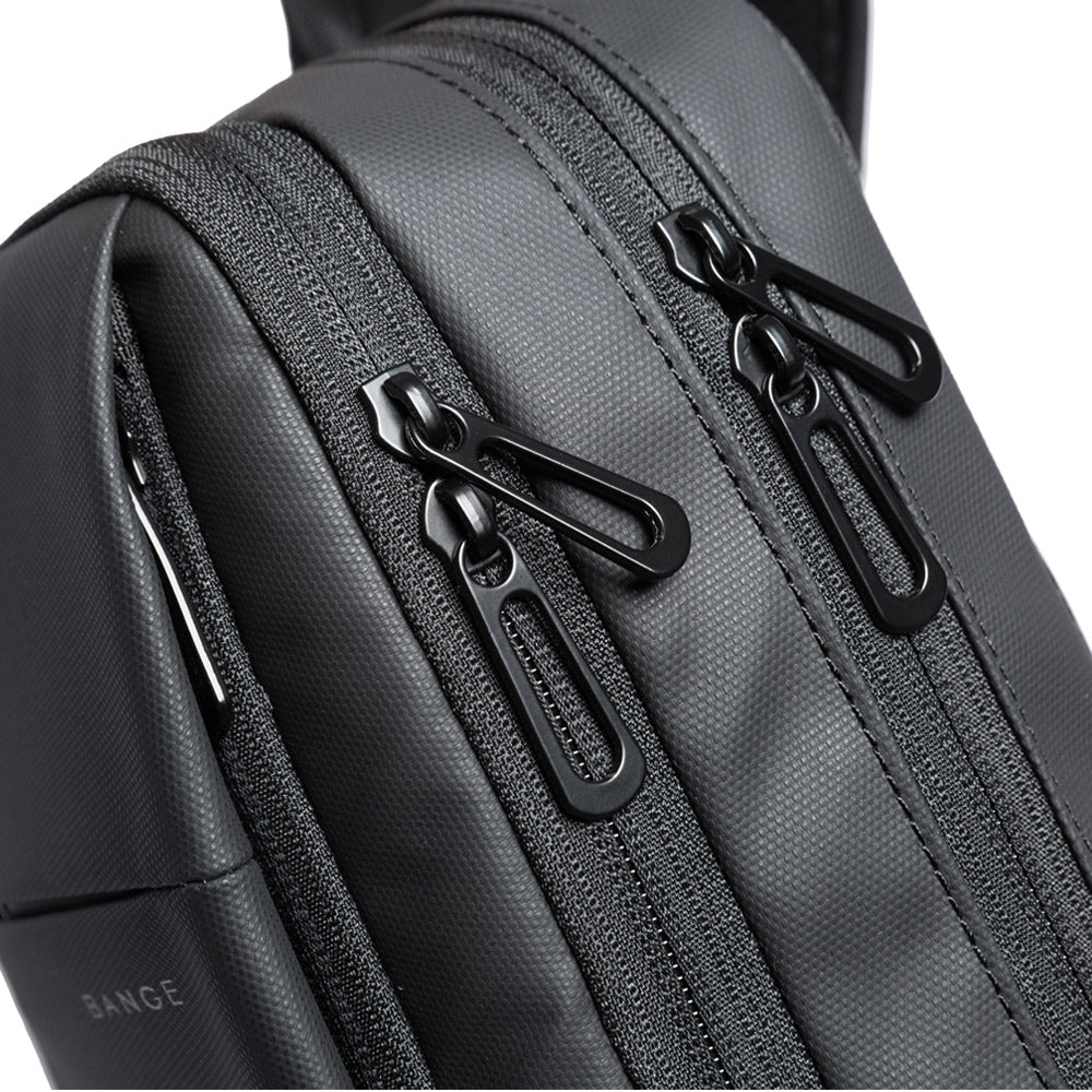 boy chest cheap black polyester men sling chest bags crossbody shoulder mini small mens sling bag