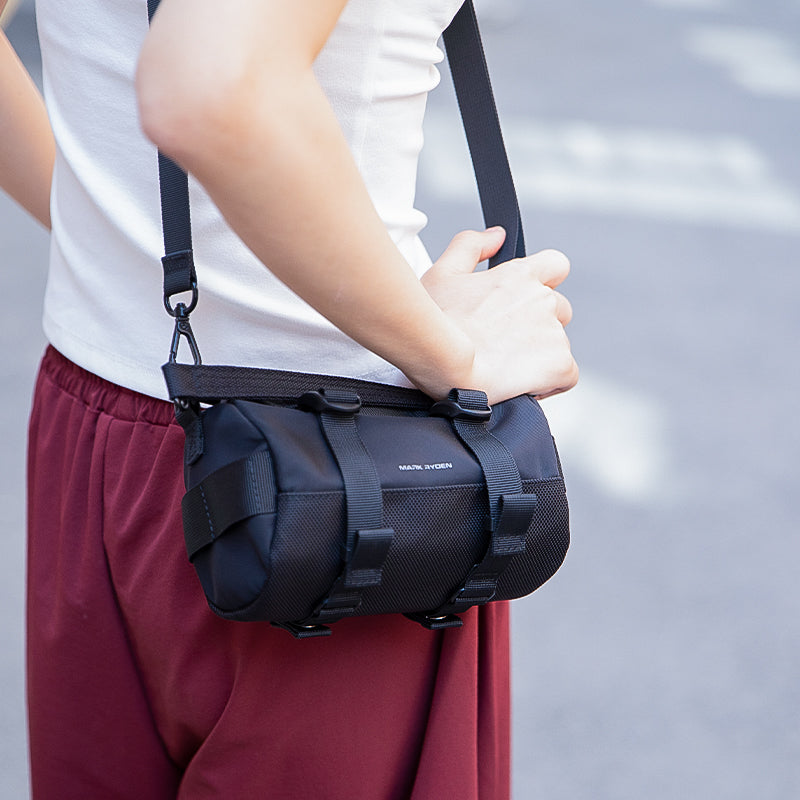 Mark Ryden Hot Mini Crossbody Bag Men's Chest Bag Sports Cycling Large Capacity Small Backpack Shoulder Crossbody Bag
