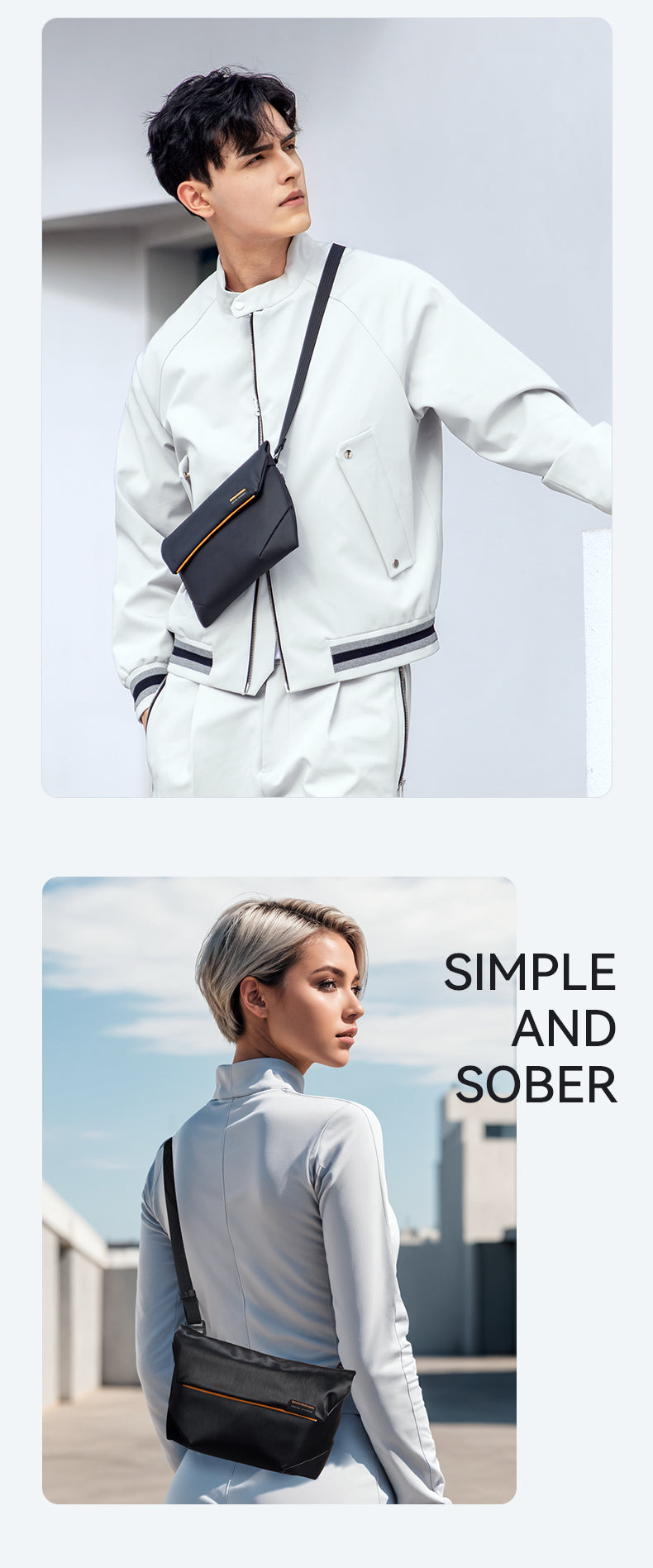 Mark Ryden Factory Hot Sale Waterproof Fashion Sports Men's Crossbody Bag Shoulder Anti-theft Satchel Chest Hanging Bag