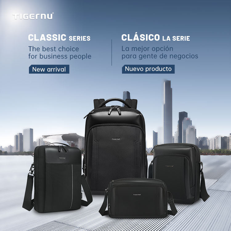 Tigernu Backpack 2025 Customizable Large Capacity Multi-function 15.6 Inch Lightweight Waterproof Daily Commuting Business Backpack