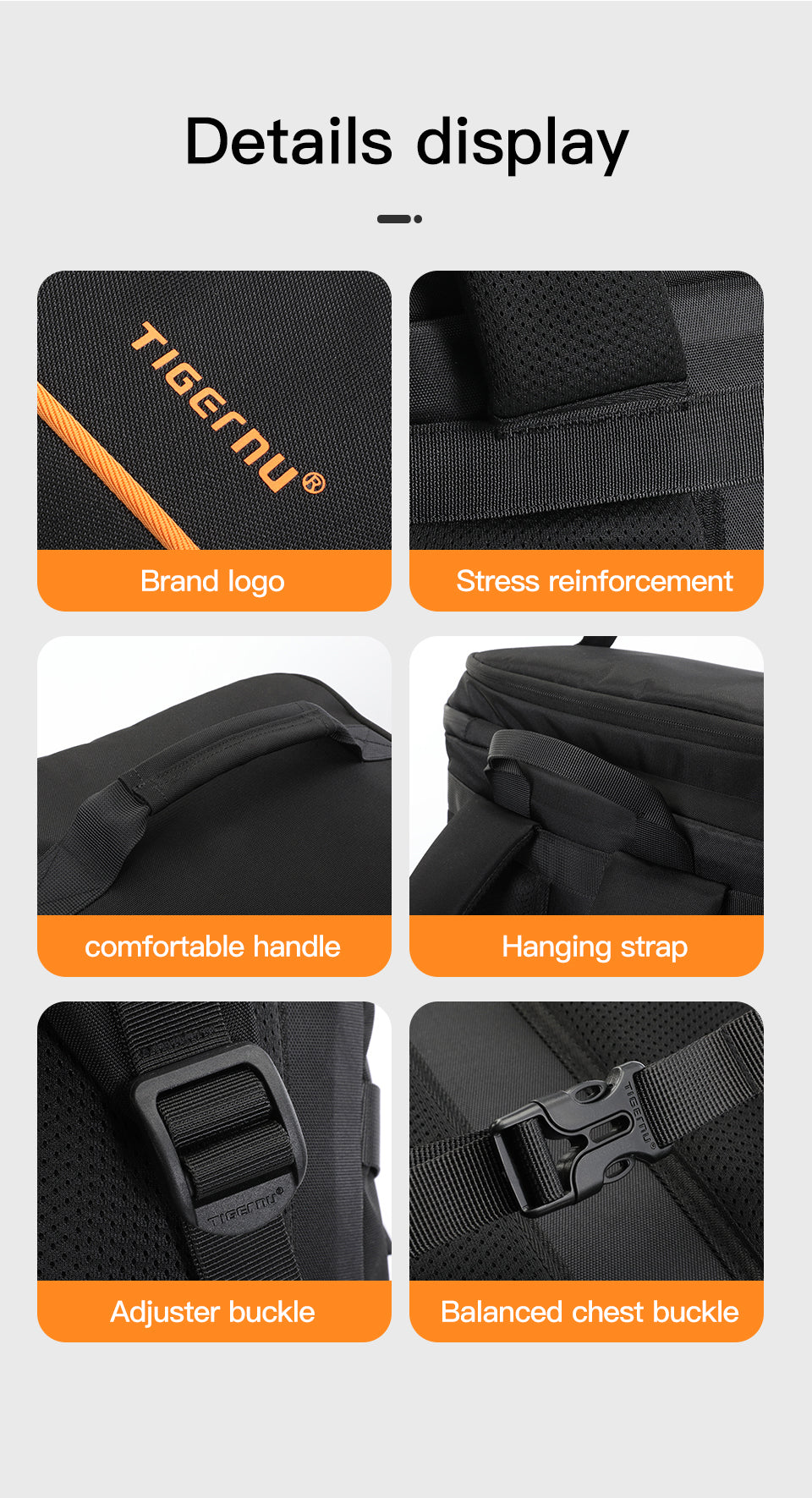 Tigernu High Quality Portable Cooler Bags Multifunctional Heat Cold Preservation Picnic Bag Outdoor Camping Backpack