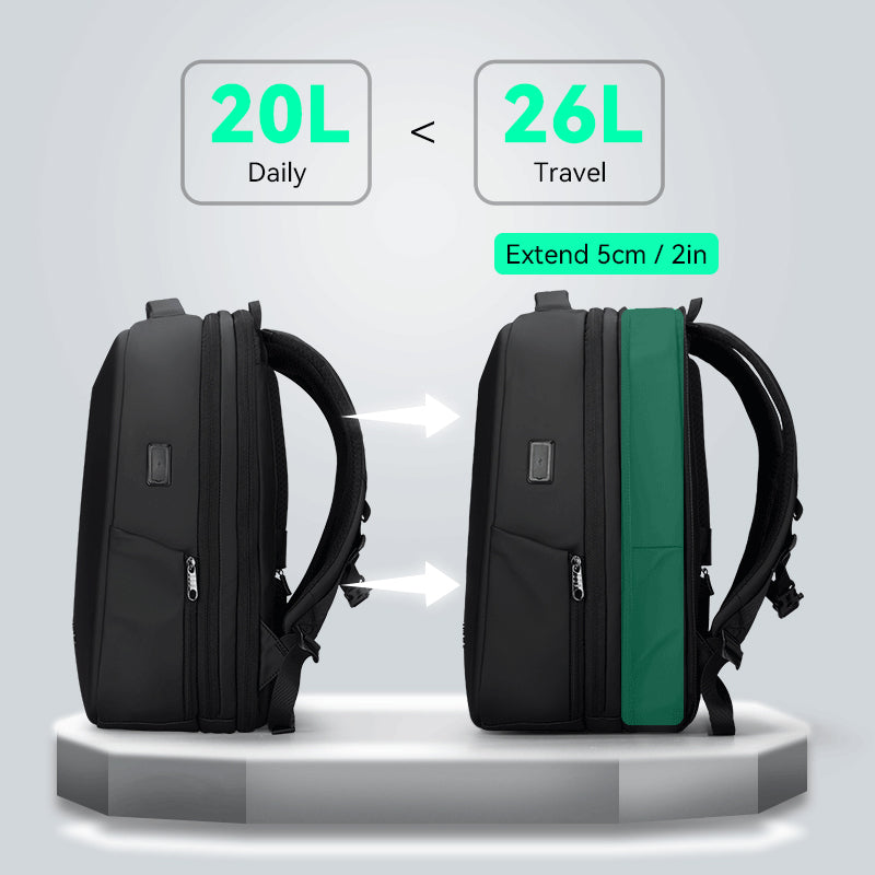 Mark RydenAnti-theft Combination Loc Men's Shoulder Backpack Diamond Cut Fashion Trend Computer Bags for Laptop