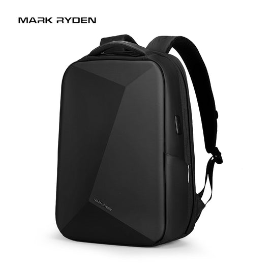 Mark RydenAnti-theft Combination Loc Men's Shoulder Backpack Diamond Cut Fashion Trend Computer Bags for Laptop