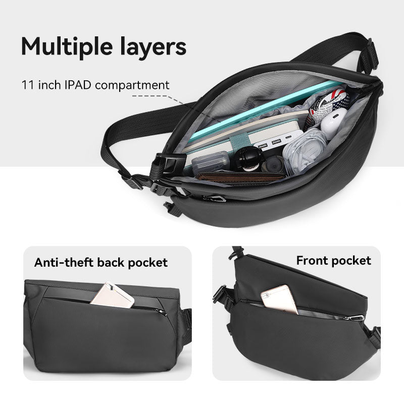 Mark Ryden Factory Wholesale Customised Crossbody Bag Men's Large Capacity Shoulder Tide Sports Small Backpack Bag