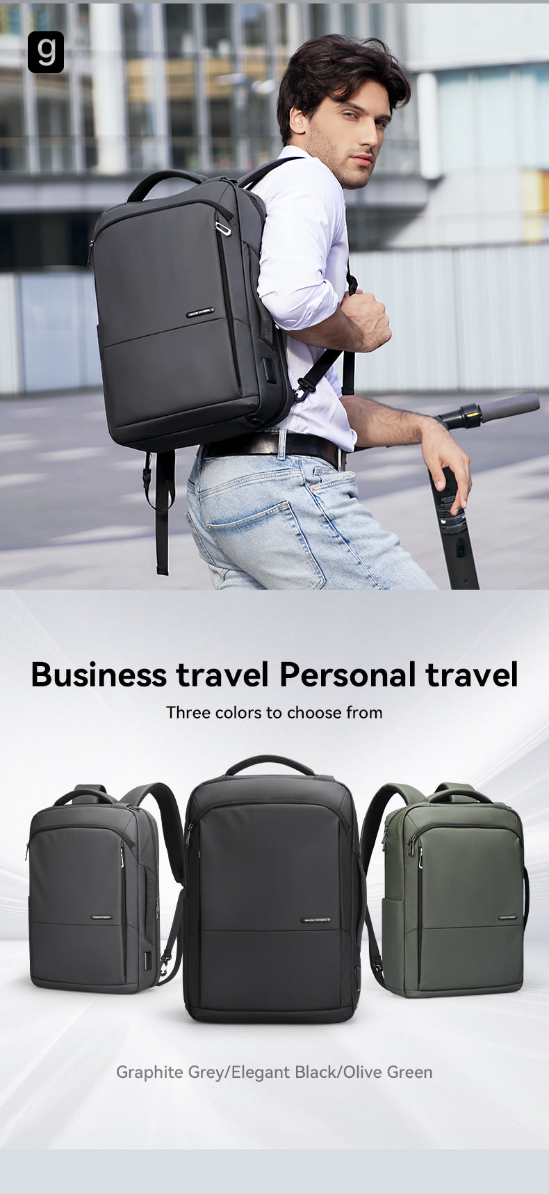 Mark Ryden Bags for Laptop Black Backpack Men Light Laptop Bags High Quality School Backpack