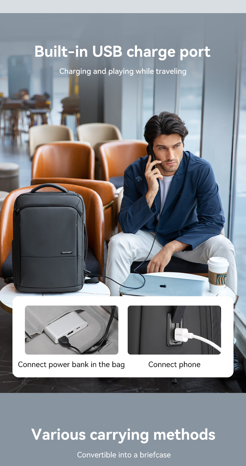 Mark Ryden Bags for Laptop Black Backpack Men Light Laptop Bags High Quality School Backpack