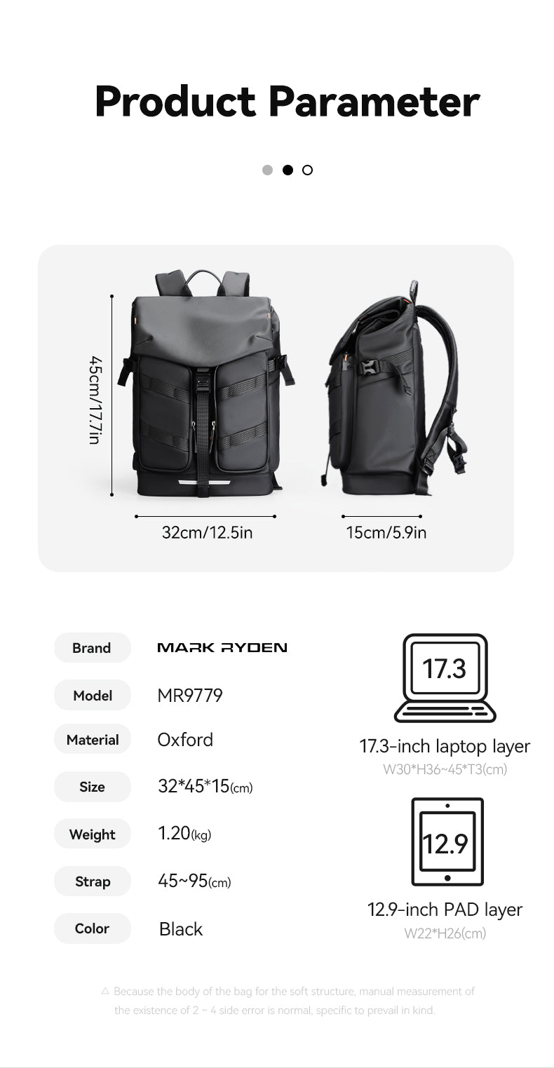 Mark Ryden Bags for Laptop Wholesale Customised Travelling Bag Multifunctional Large Capacity Backpack Laptop Bags
