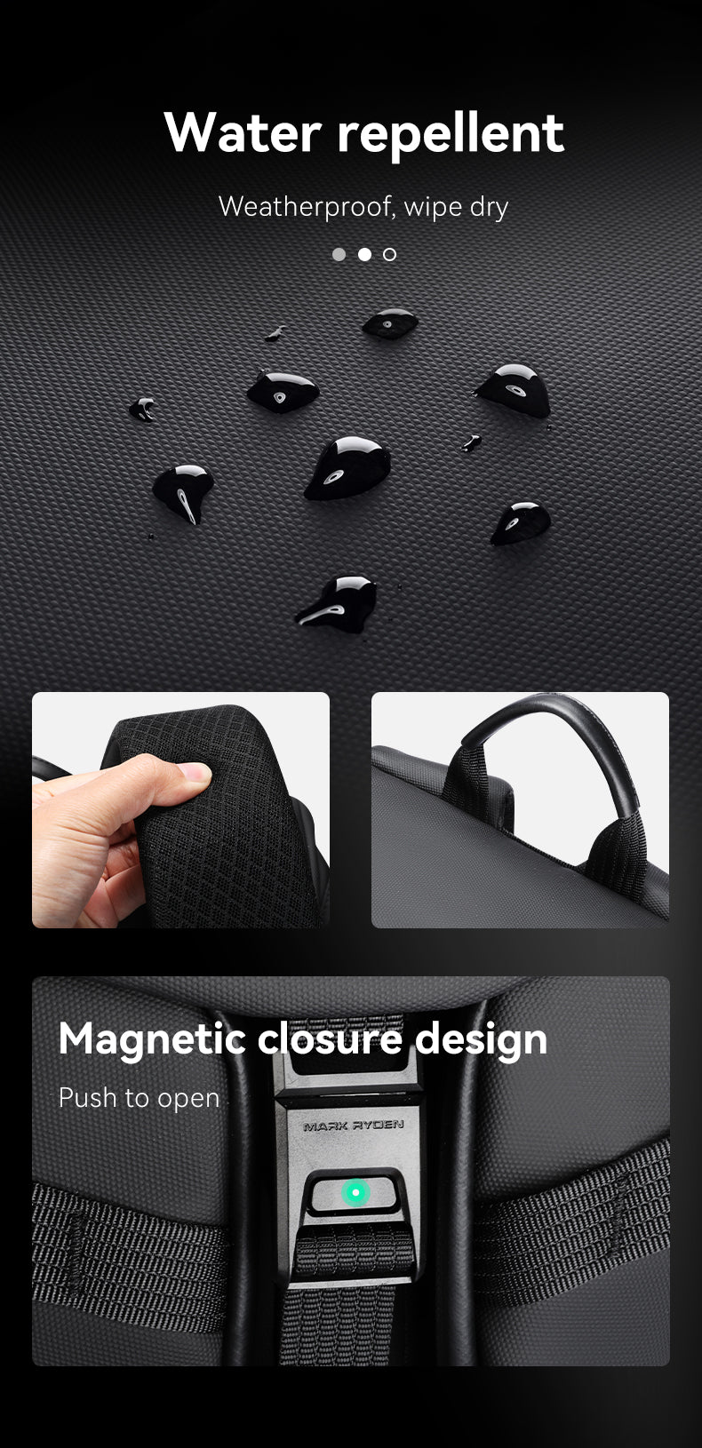Mark Ryden Bags for Laptop Wholesale Customised Travelling Bag Multifunctional Large Capacity Backpack Laptop Bags