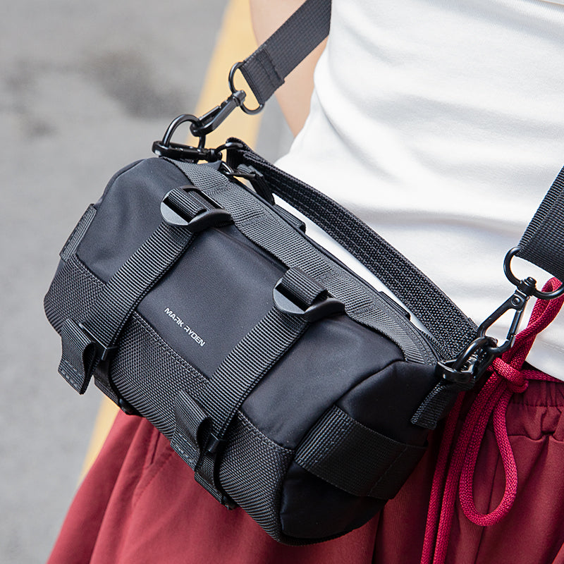 Mark Ryden Hot Mini Crossbody Bag Men's Chest Bag Sports Cycling Large Capacity Small Backpack Shoulder Crossbody Bag