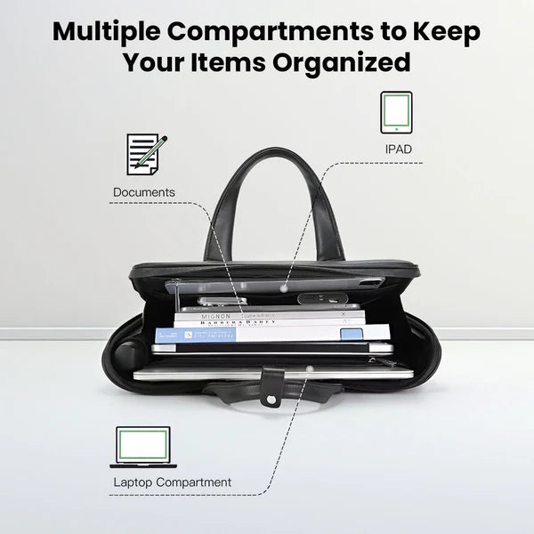 BANGE Office Laptop Business Briefcase Messenger Bag 15.6inch