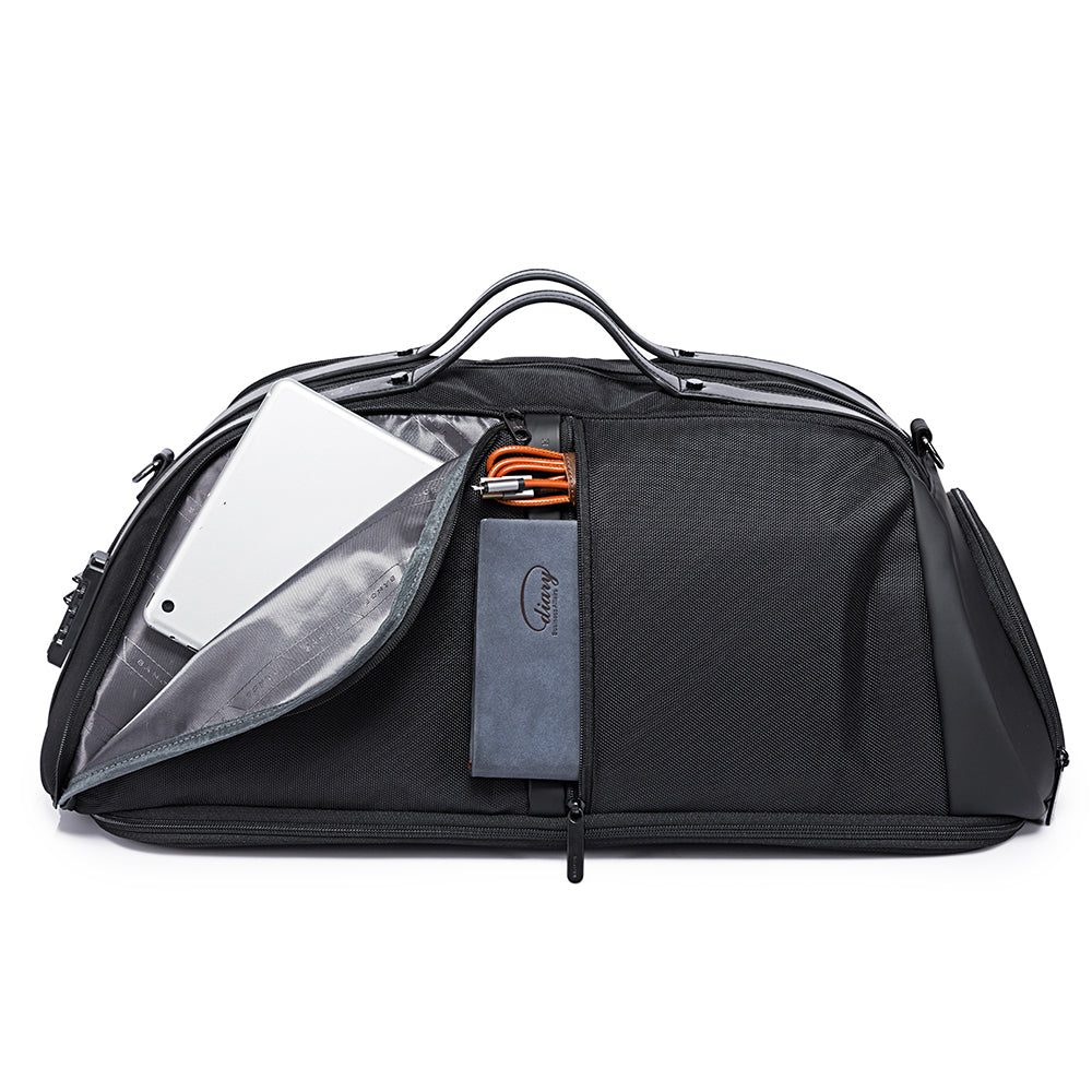 multifunction expand TSA lock waterproof shoes shoulder men duffle bag luggage travel bags