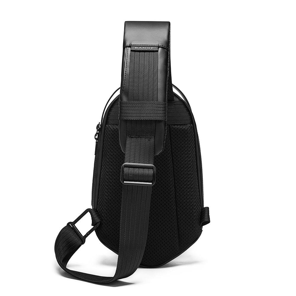 korean usb men fashion trendy waterproof custom cross body anti theft men sling bag shoulder sling bag