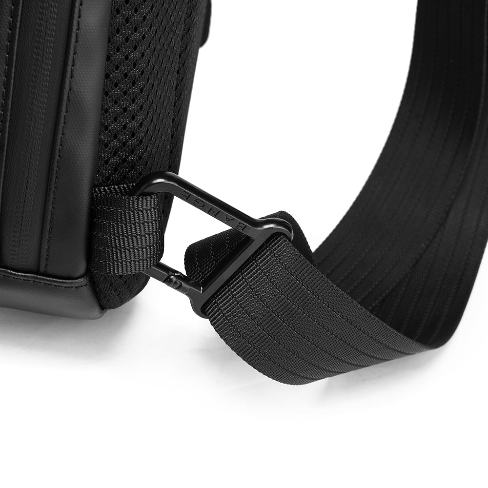 korean usb men fashion trendy waterproof custom cross body anti theft men sling bag shoulder sling bag