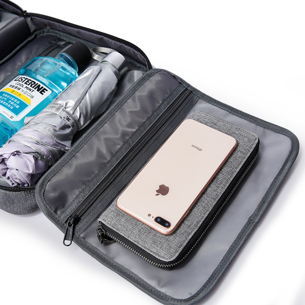 hanging travel toiletry bag