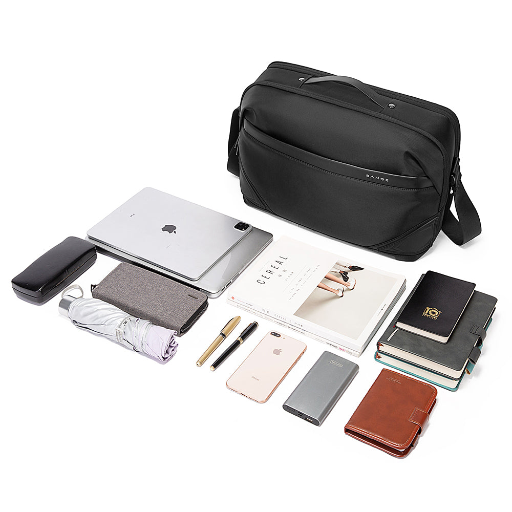 shoulder crossbody briefcase business laptop men messenger bags