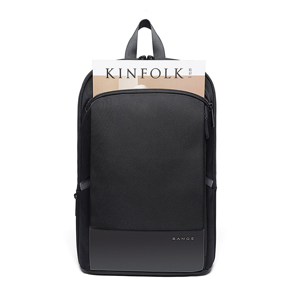 leather school bags men laptop 15.6 inch backpack 30L