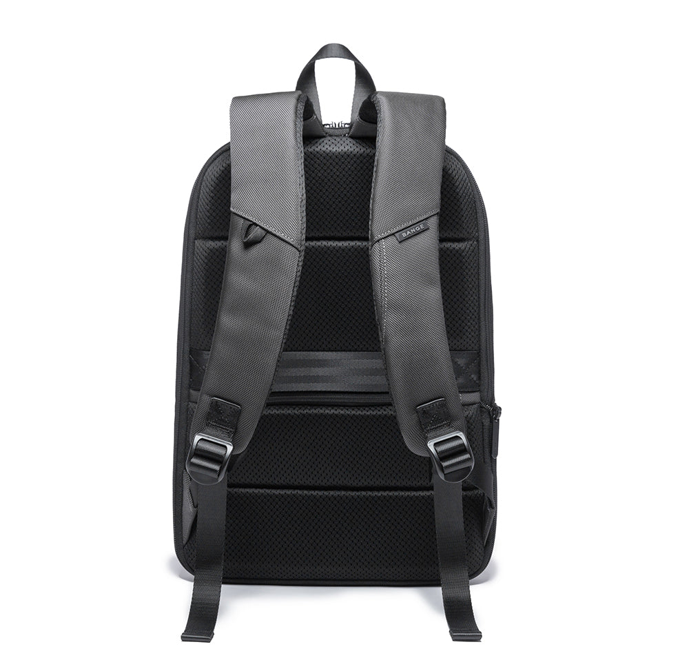 leather school bags men laptop 15.6 inch backpack 30L