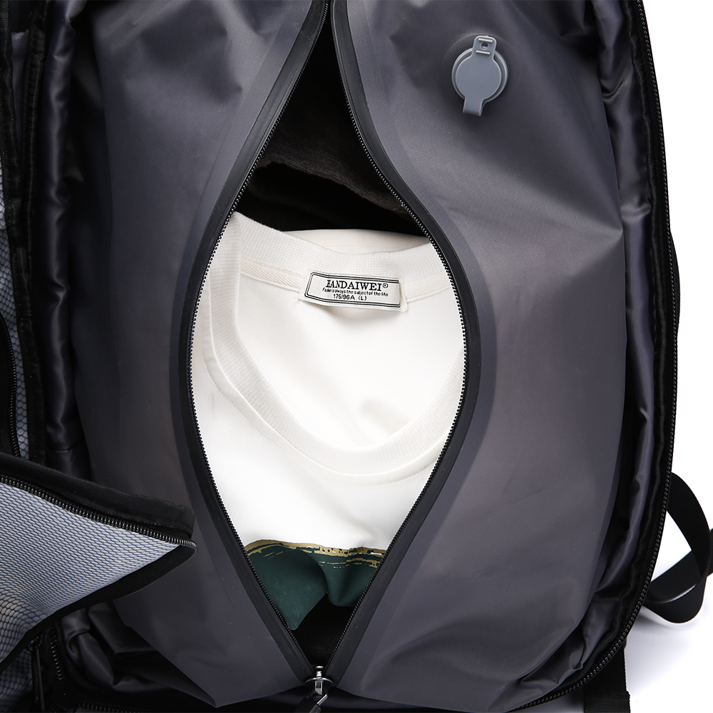 new arrival wholesale TSA lock waterproof men vacuum compression laptop backpack