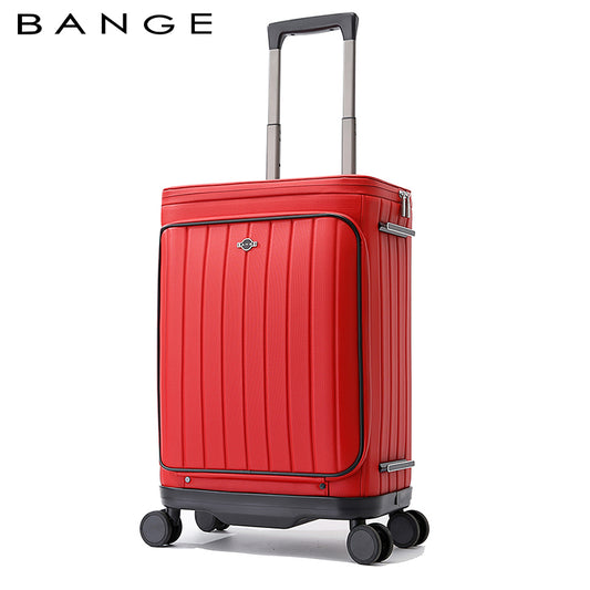 Bange Unisex 360 Degree Silent Glide Wheels TSA Lock Premium 20inch Carry on Multifunction Travel Luggage
