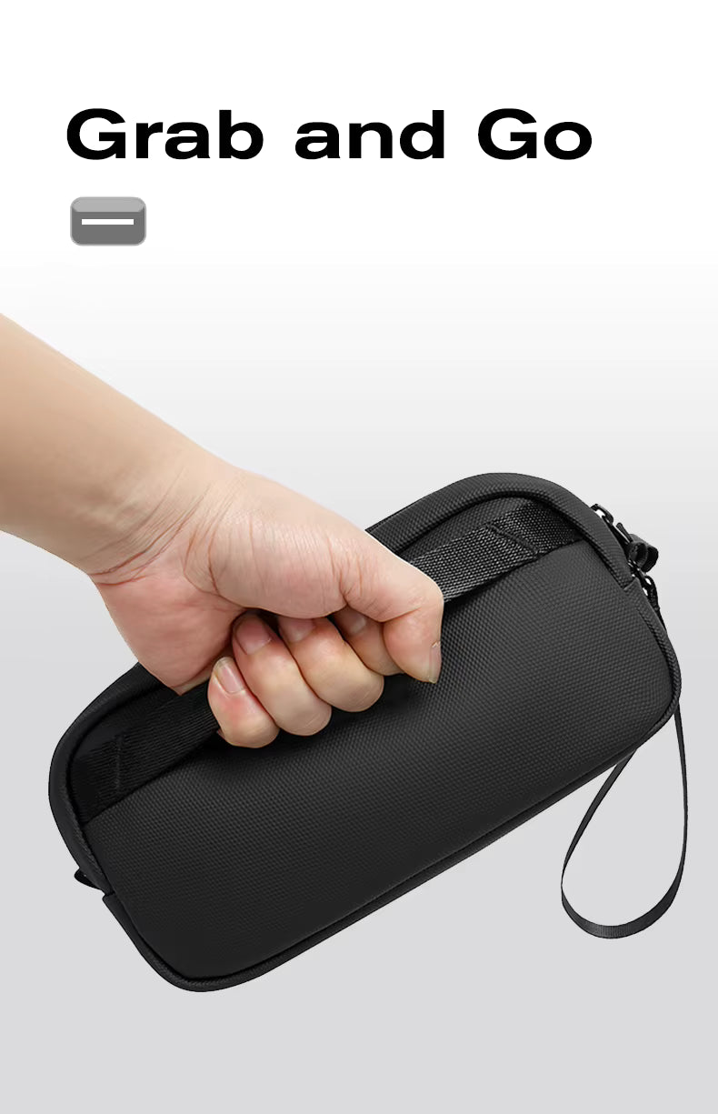 light waterproof unisex digital USB cable storage hand bag x size