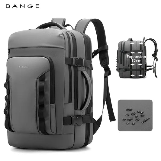 Design Multifunction Business Expandable Travel Men Waterproof Laptop Backpack