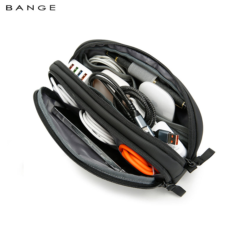light waterproof unisex digital USB cable storage hand bag x size