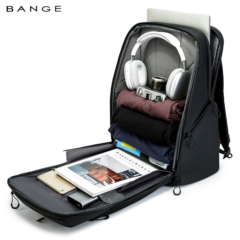 BANGE Luxury New Waterproof Camera Backpack with Zipper Closure Durable Multifunctional DSLR Photography Gear