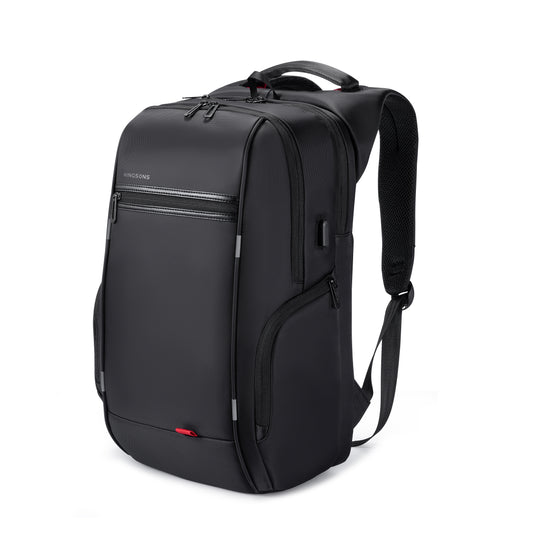 Kingsons Warming Briefcases two size 15.6 & 17 Inch Laptop Bag Travel USB Charging Backpack