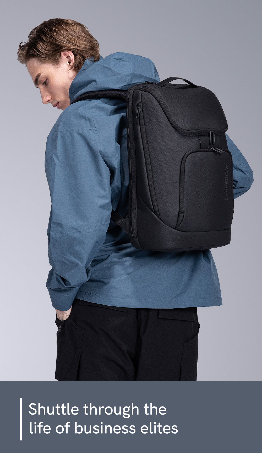 Kingsons Durable Casual Lightweight Waterproof Foldable ultra Slim Laptop Backpack Computer Laptop Bag