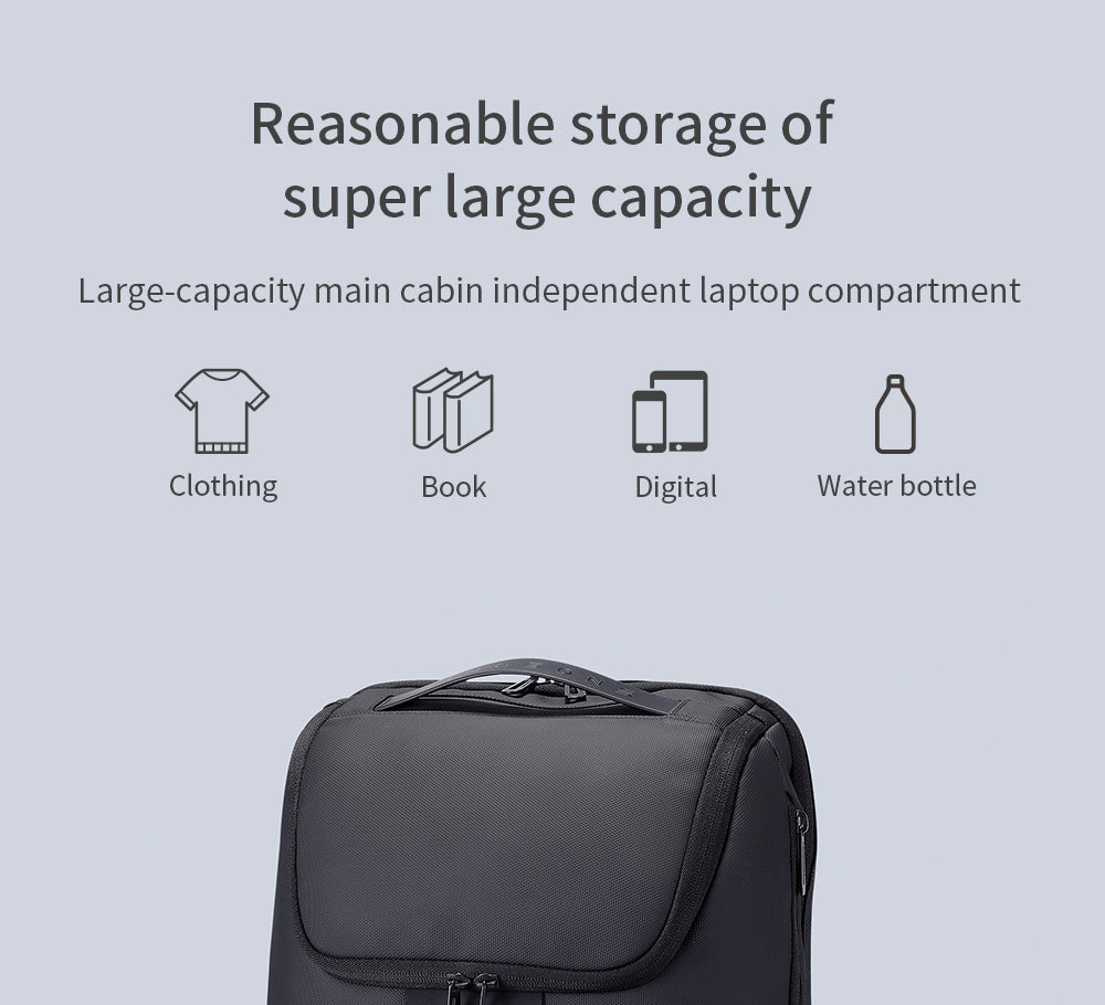Kingsons Durable Casual Lightweight Waterproof Foldable ultra Slim Laptop Backpack Computer Laptop Bag
