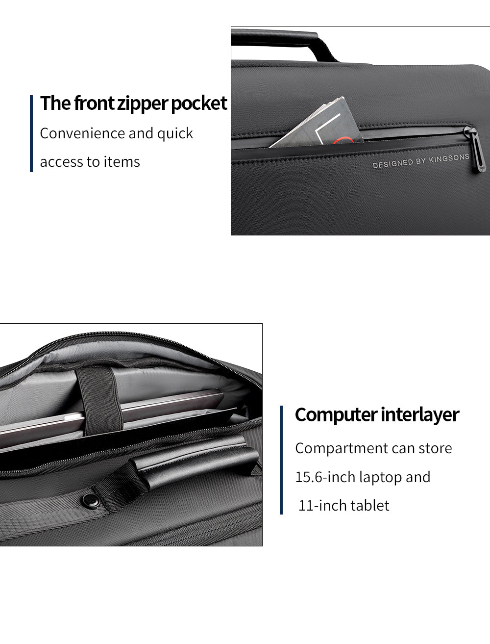 kingsons Business Laptop Backpack