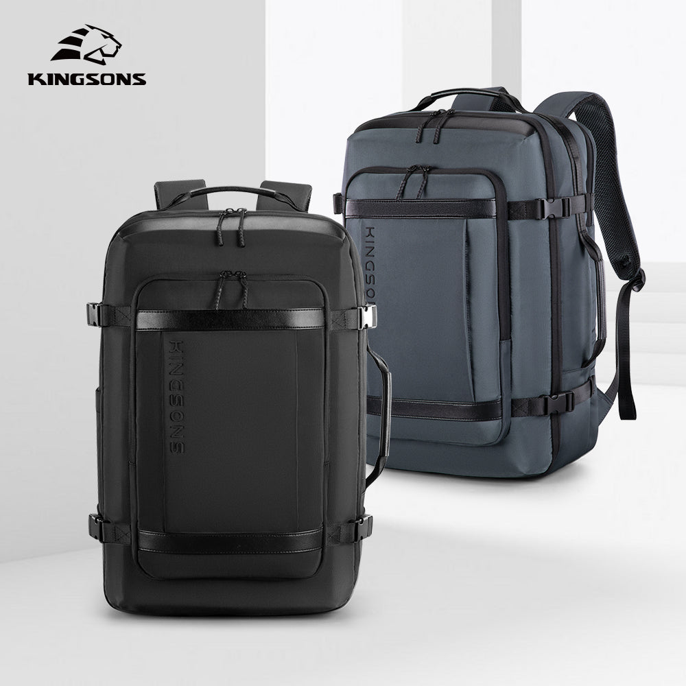 Kingsons Travel Backpack 45L Large Capacity Hiking Backpack 17.3 Inch Laptop Trekking Backpack for Sports Outdoor Camping