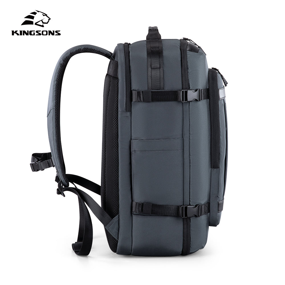 Kingsons Travel Backpack 45L Large Capacity Hiking Backpack 17.3 Inch Laptop Trekking Backpack for Sports Outdoor Camping