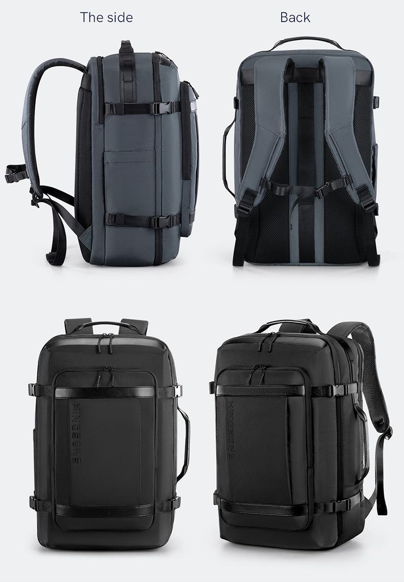 Kingsons Travel Backpack 45L Large Capacity Hiking Backpack 17.3 Inch Laptop Trekking Backpack for Sports Outdoor Camping