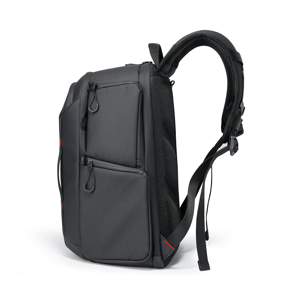 BANGE Luxury New Waterproof Camera Backpack with Zipper Closure Durable Multifunctional