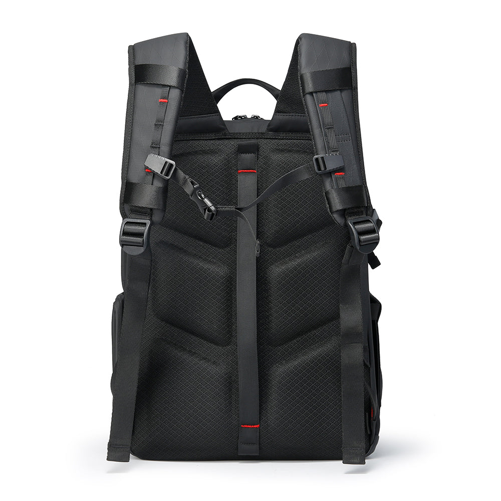 BANGE Luxury New Waterproof Camera Backpack with Zipper Closure Durable Multifunctional