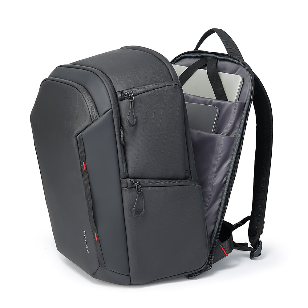 BANGE Luxury New Waterproof Camera Backpack with Zipper Closure Durable Multifunctional
