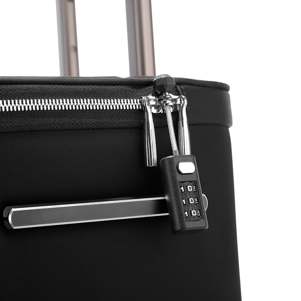 ANGE Unisex 360 Degree Silent Glide Wheels TSA Lock Premium 20inch Carry on Multifunction Travel Luggage