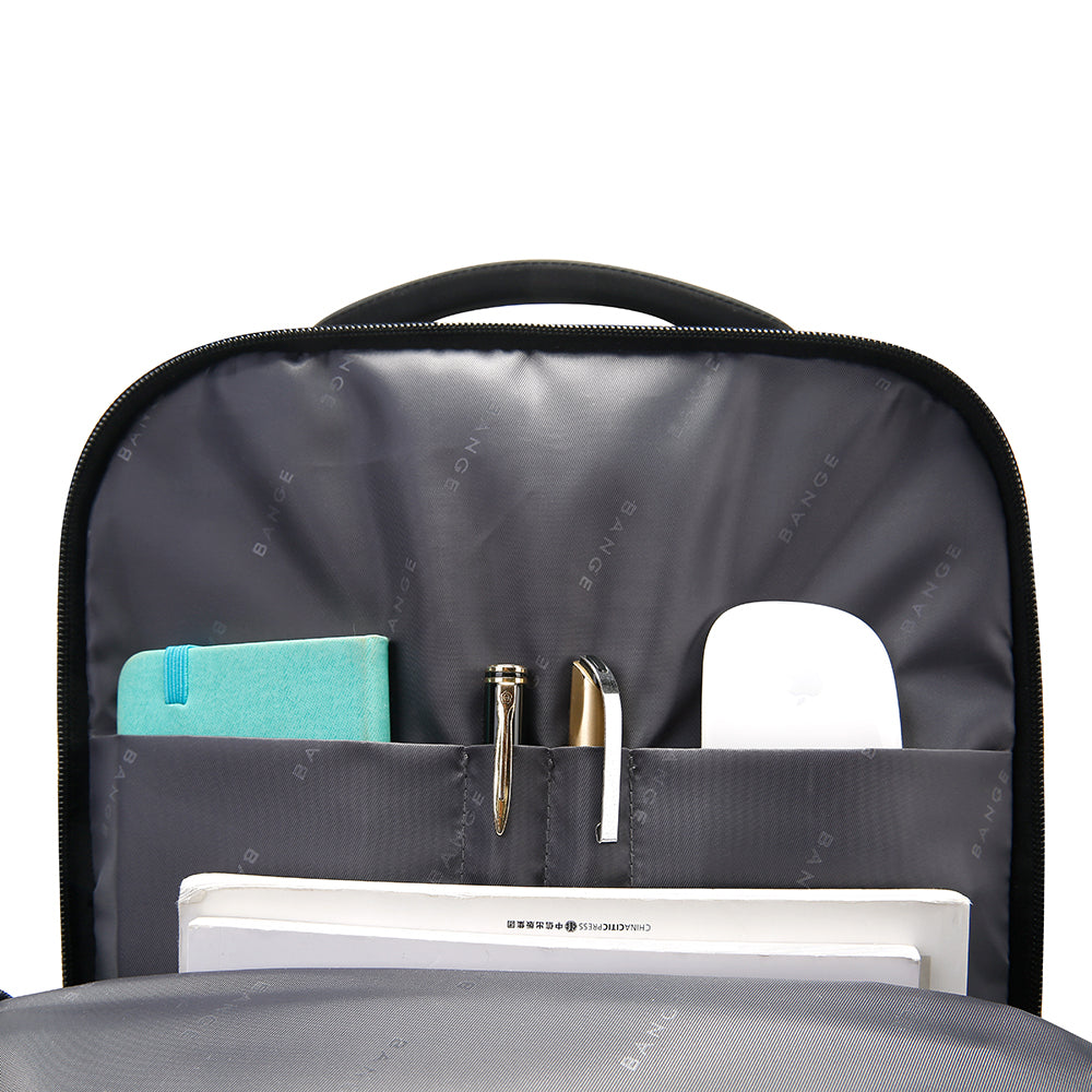 BANGE New Hot Sale Large Capacity Daily 15.6inch Light Waterproof Business Laptop Men Backpack
