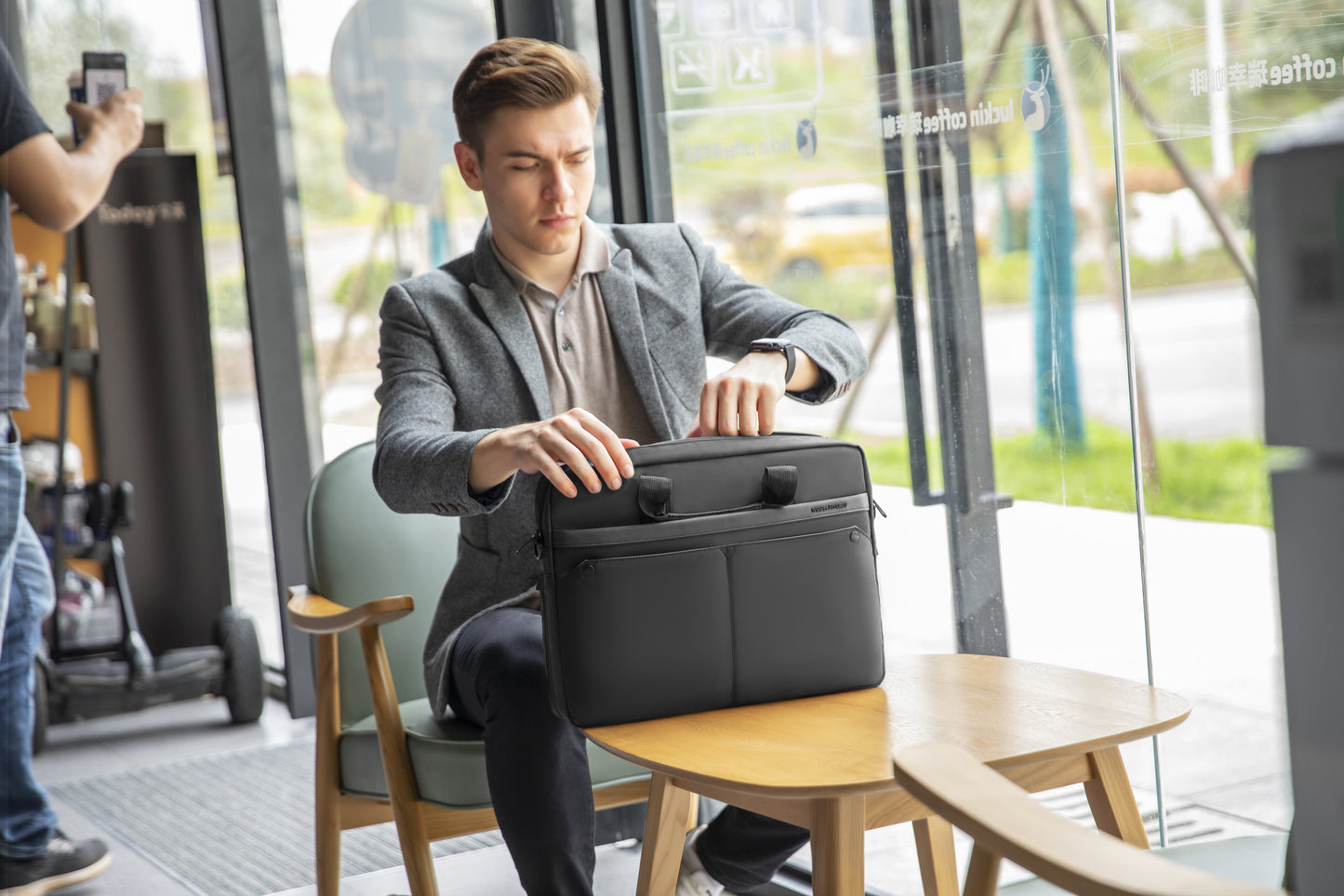 Mark Ryden Laptop Bags Factory Price Large Capacity Customized Printed Laptop 15.6 Sleeve case Custom Computer Bag Briefcase Business