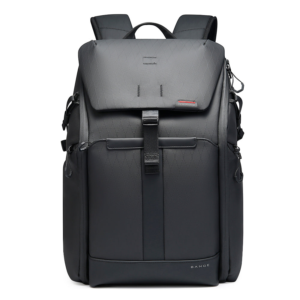 BANGE Luxury New Waterproof Camera Backpack with Zipper Closure Durable Multifunctional DSLR Photography Gear