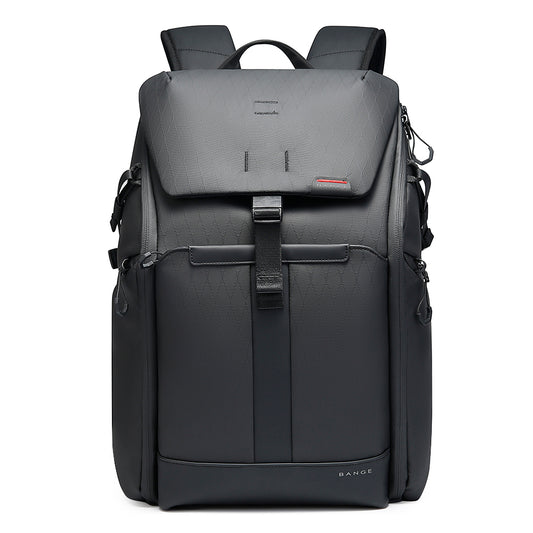 BANGE Luxury New Waterproof Camera Backpack with Zipper Closure Durable Multifunctional DSLR Photography Gear