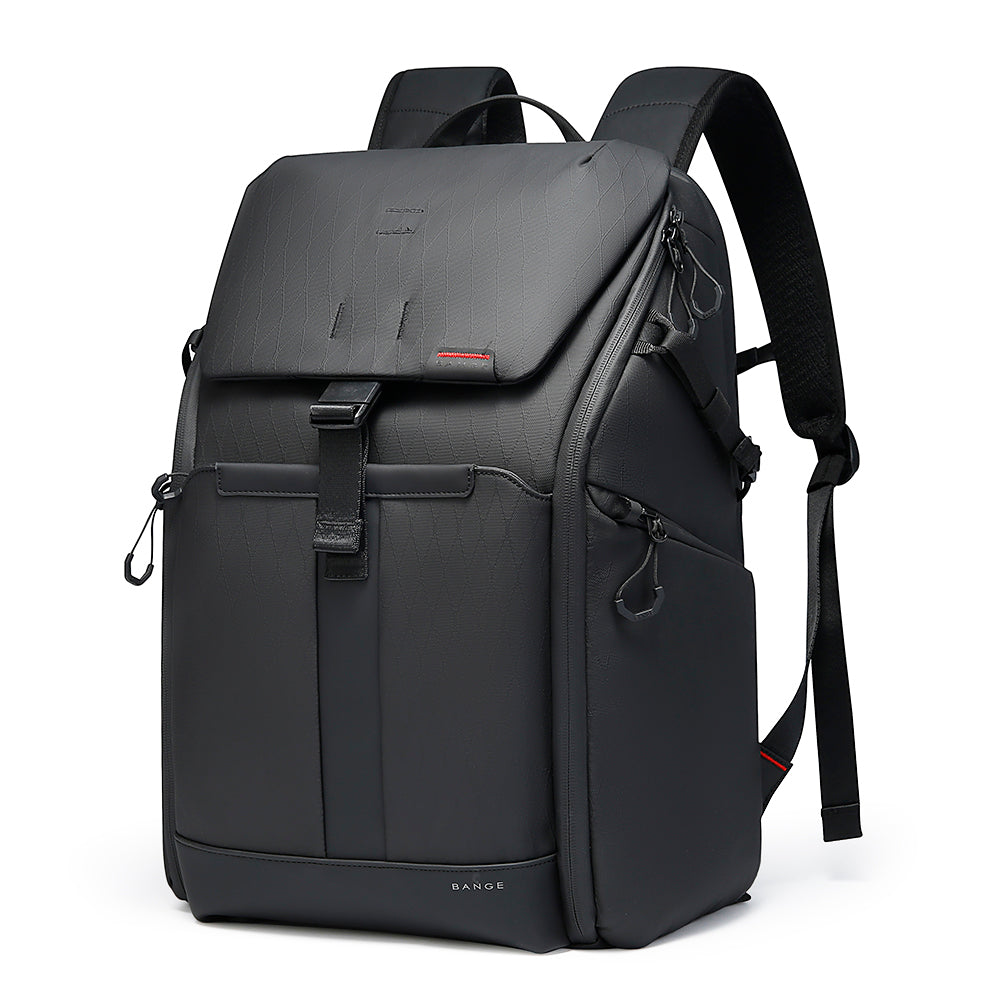 BANGE Luxury New Waterproof Camera Backpack with Zipper Closure Durable Multifunctional DSLR Photography Gear